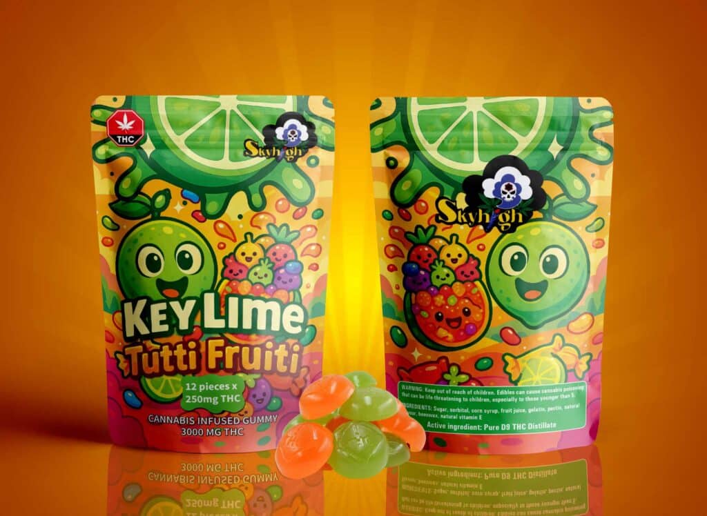 Sky High Gummies - Key Lime x Tutti Fruiti - 3000mg