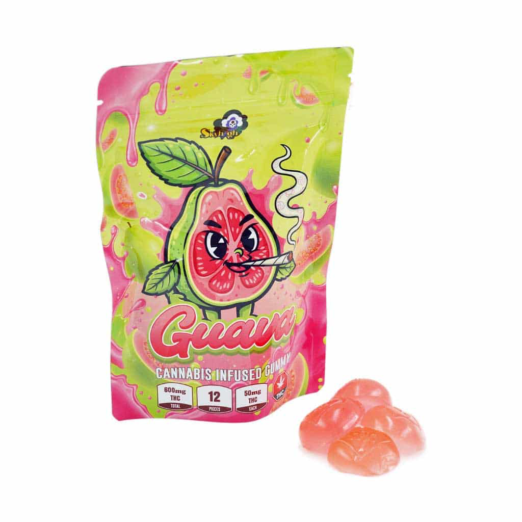 Sky High Edibles Gummies - Guava - 600mg