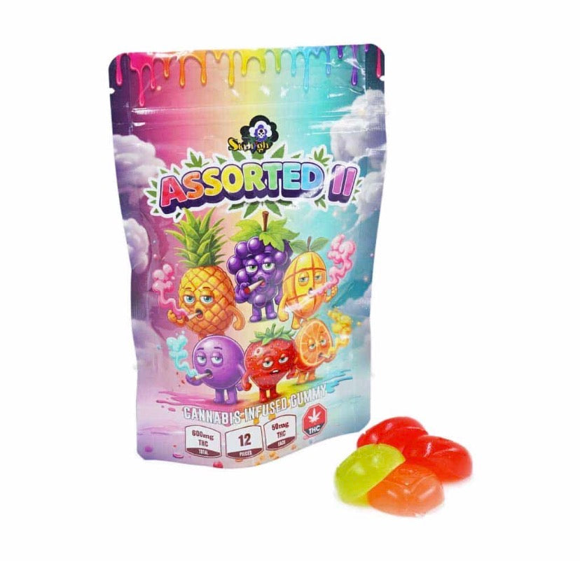 Sky High Edibles - Assorted II - 600mg THC Gummies