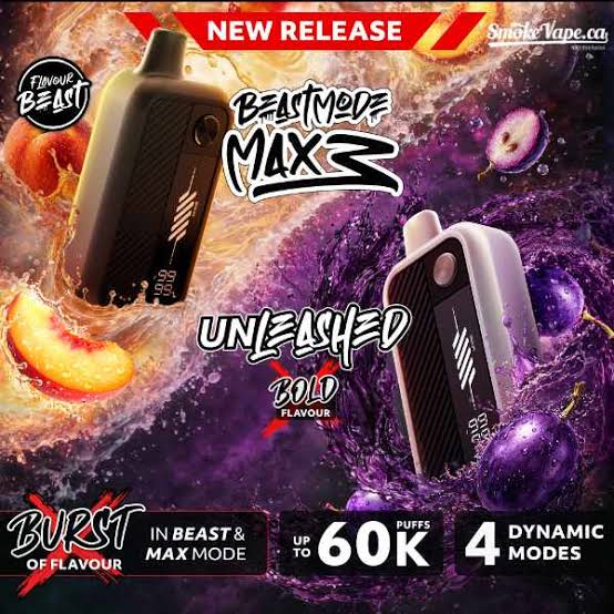 FlavorBeast Mode Max3 60k Disposable Nic Vape