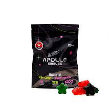 Apollo Edibles - Key Lime/ Fruit Punch Shooting Stars 1000mg THC Indica