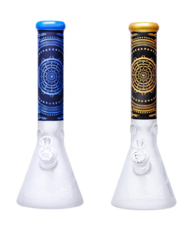 14" OG Original 7mm Sandblasted Beaker Bong
