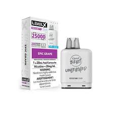 Level X Epic 25 000 Puffs Flavour Beast Pods White box (20mg Nicotine)