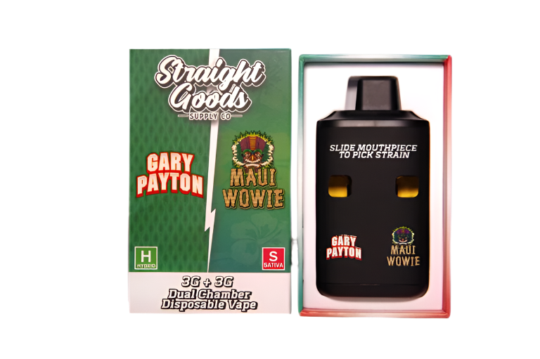 Straight Goods Dual Chamber Vape - (3 Grams + 3 Grams) 8 Varients