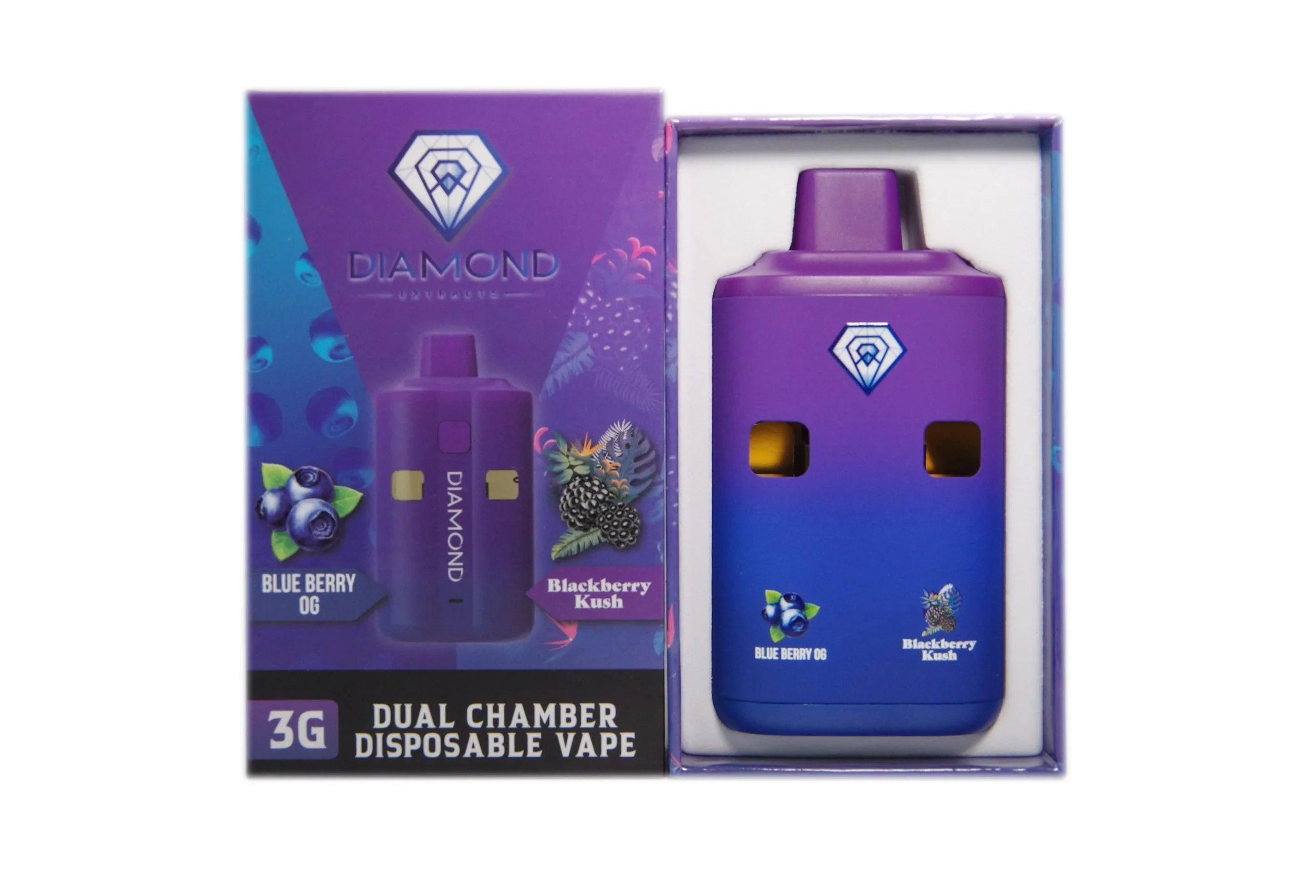 Diamond Extracts Dual Chamber 6g Disposable Vape Pen