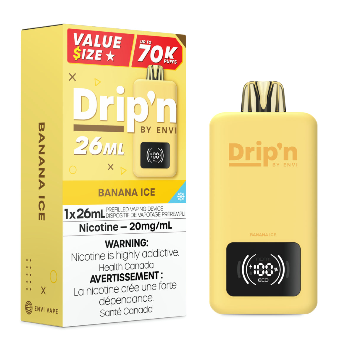 Drip’n by Envi - 70k Puff Disposable Nic Vape