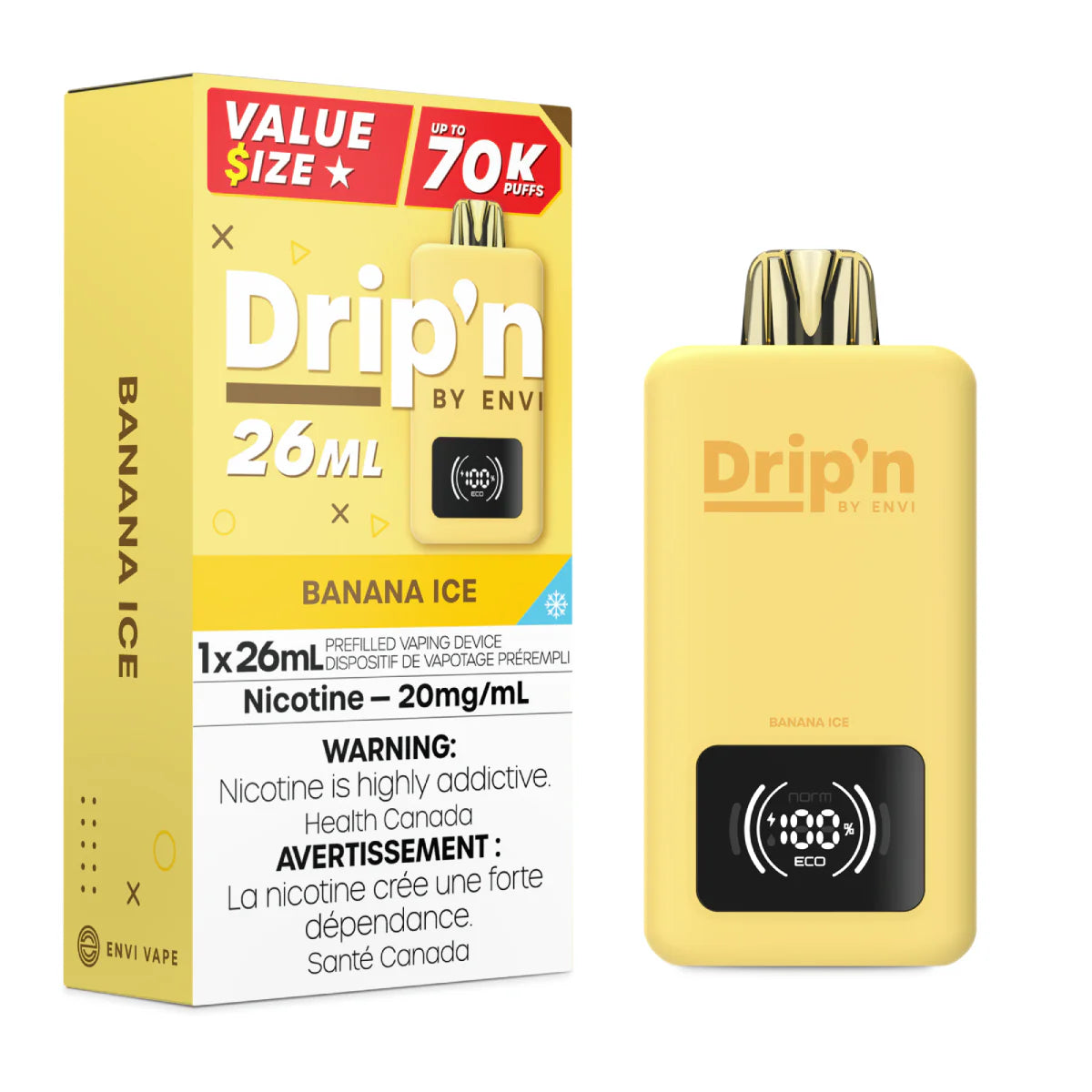 Drip’n by Envi - 70k Puff Disposable Nic Vape
