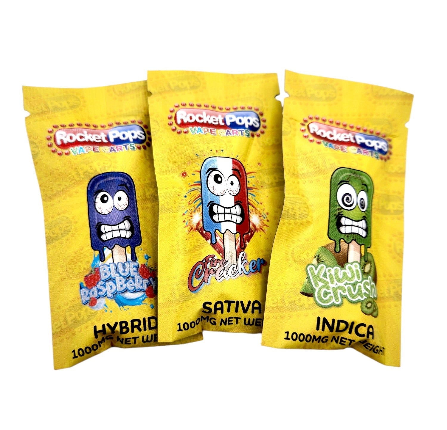 Rocket Pop 1g Vape Cart ** liquid diamonds & live resin**