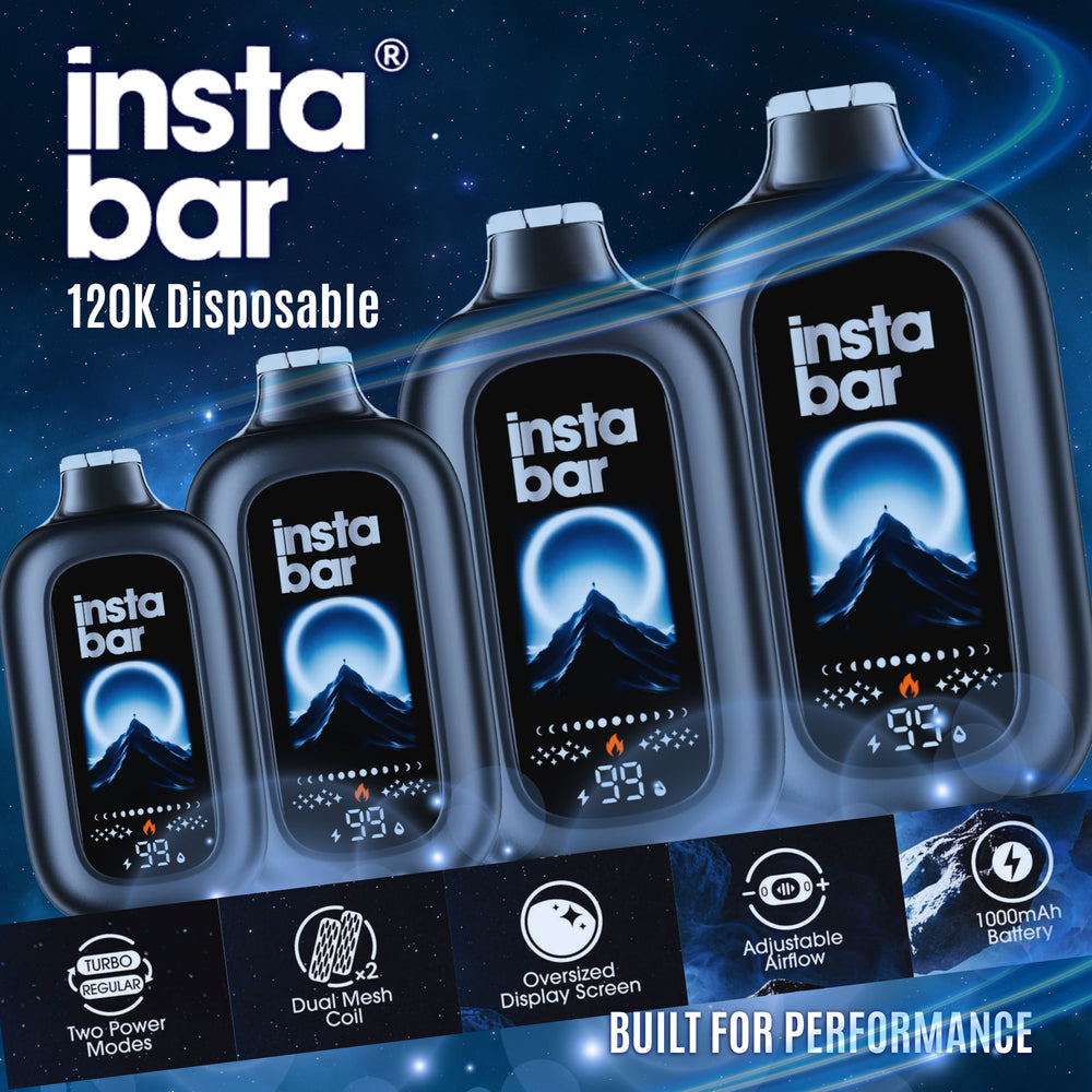 Instabar 120k Puff Nic Vape - Disposable