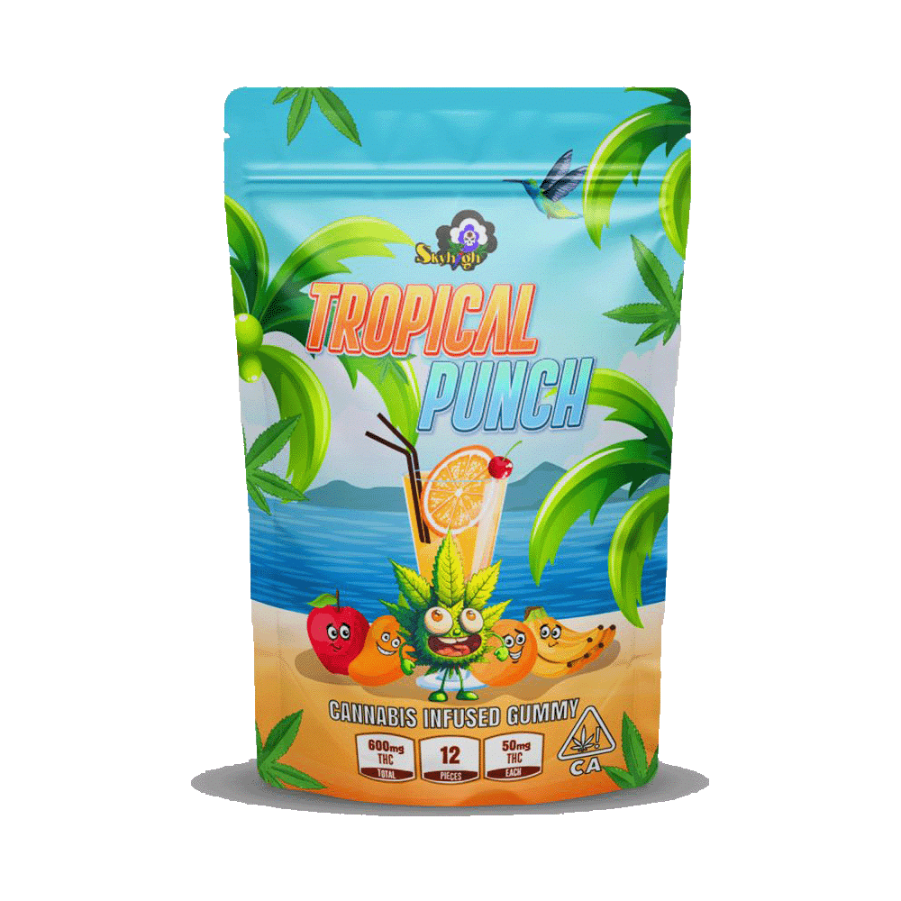 Sky High Gummies - Tropical Punch 600mg