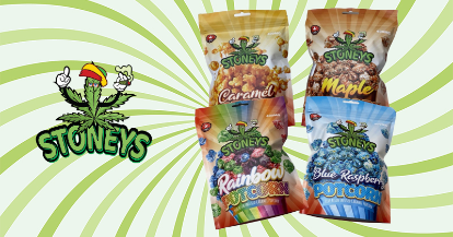 Stoneys Potcorn: 100mg