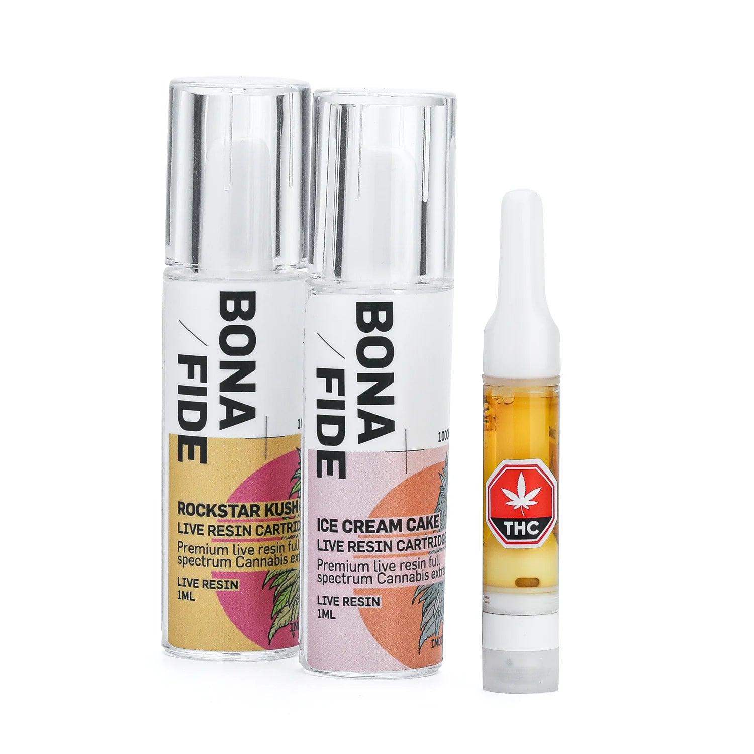 Bonafide 1G THC Carts Live Resin