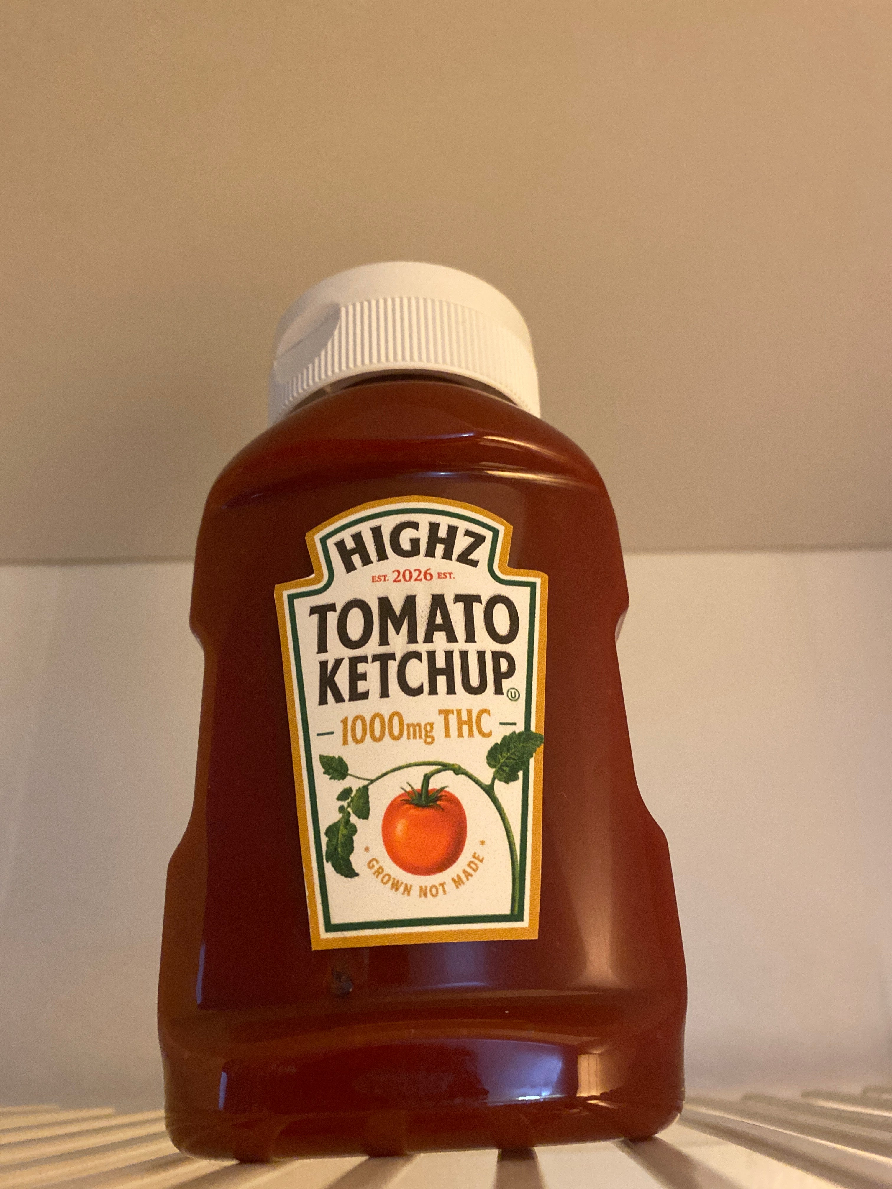 Highz Tomato Ketchup - 1000mg bottle