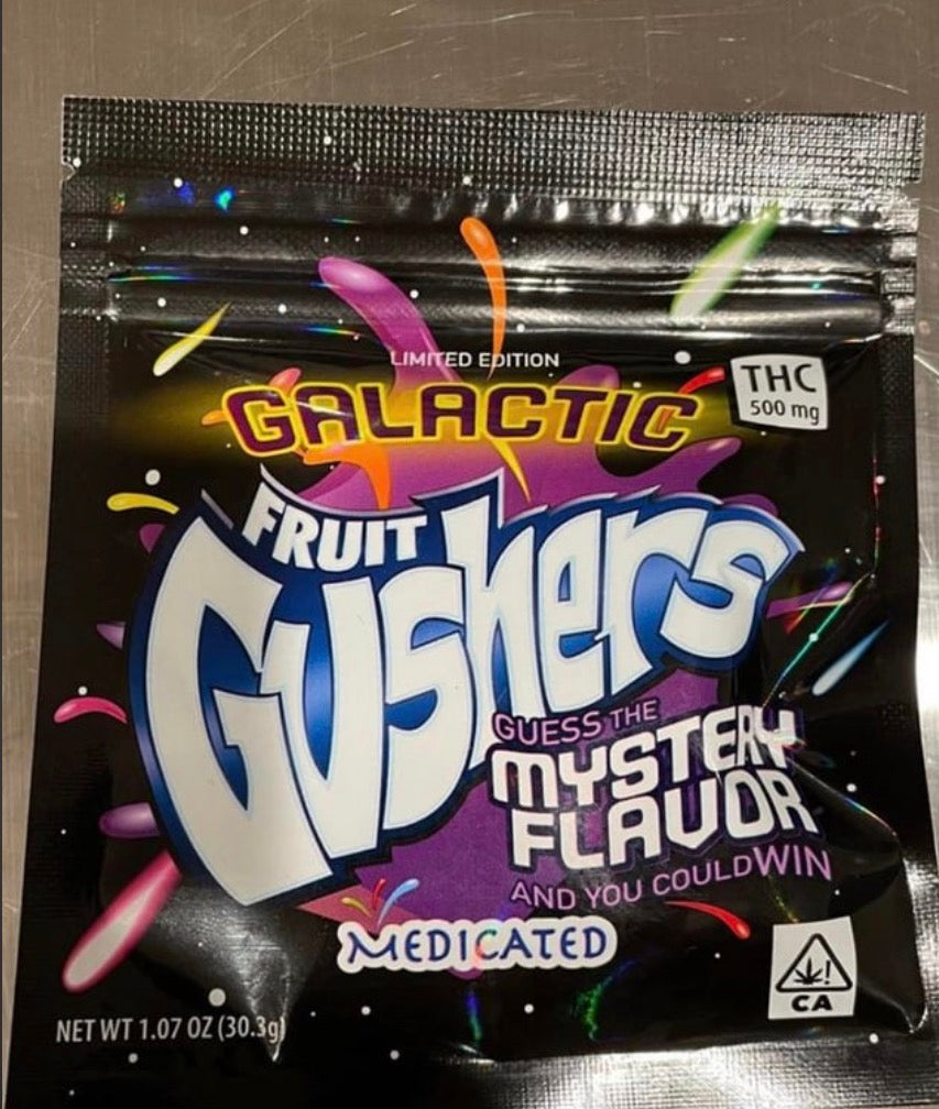 Gushers Galactic Mystery Flavour 500mg