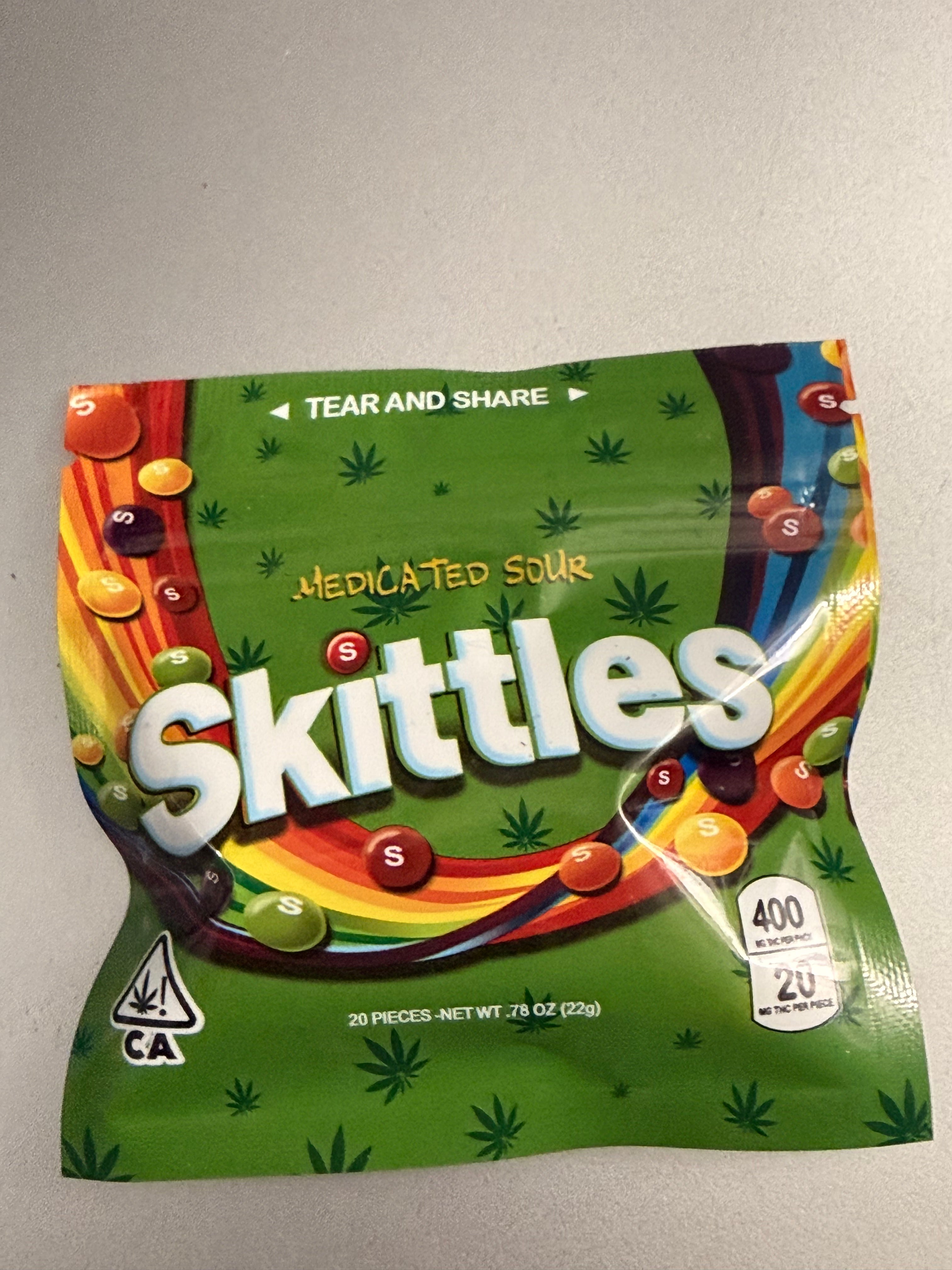Sour Skittles 400mg