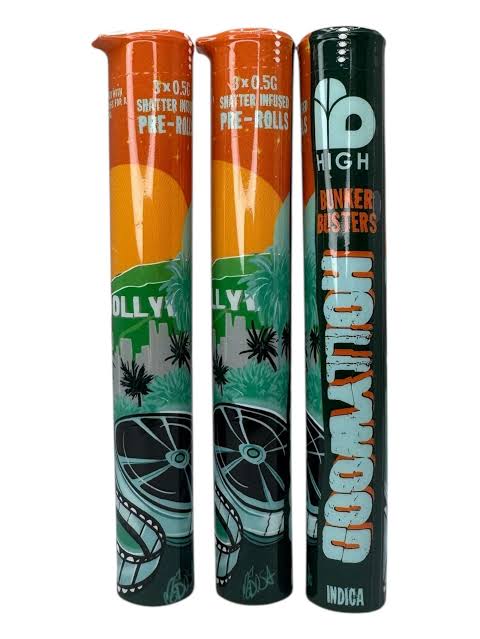 Ib High 3x0.5g Shatter Infused Pre Rolls