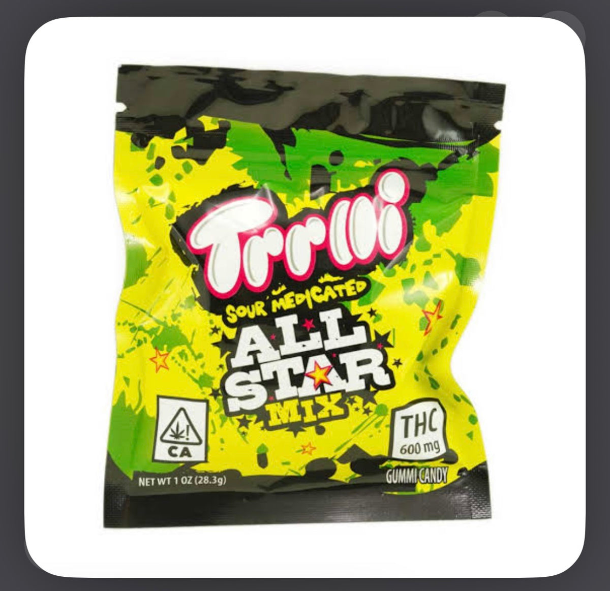 Trolli Sour All Star Mix 600MG
