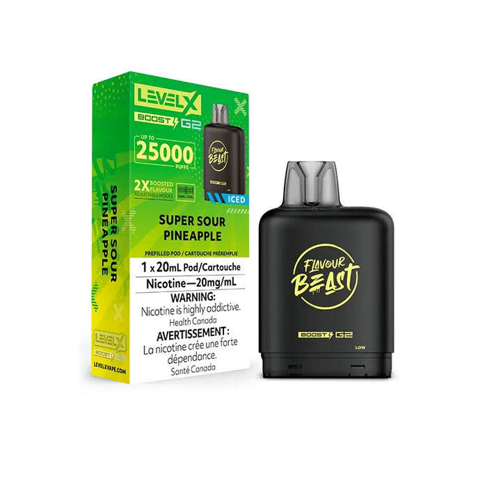 Level X 25000 Puffs Flavour Beast Pods (20mg Nicotine)