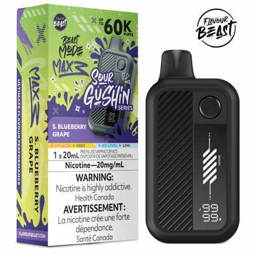 FlavorBeast Max 3 60k puffs Gushin' Line