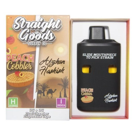 Straight Goods Dual Chamber Vape - (3 Grams + 3 Grams) 8 Varients
