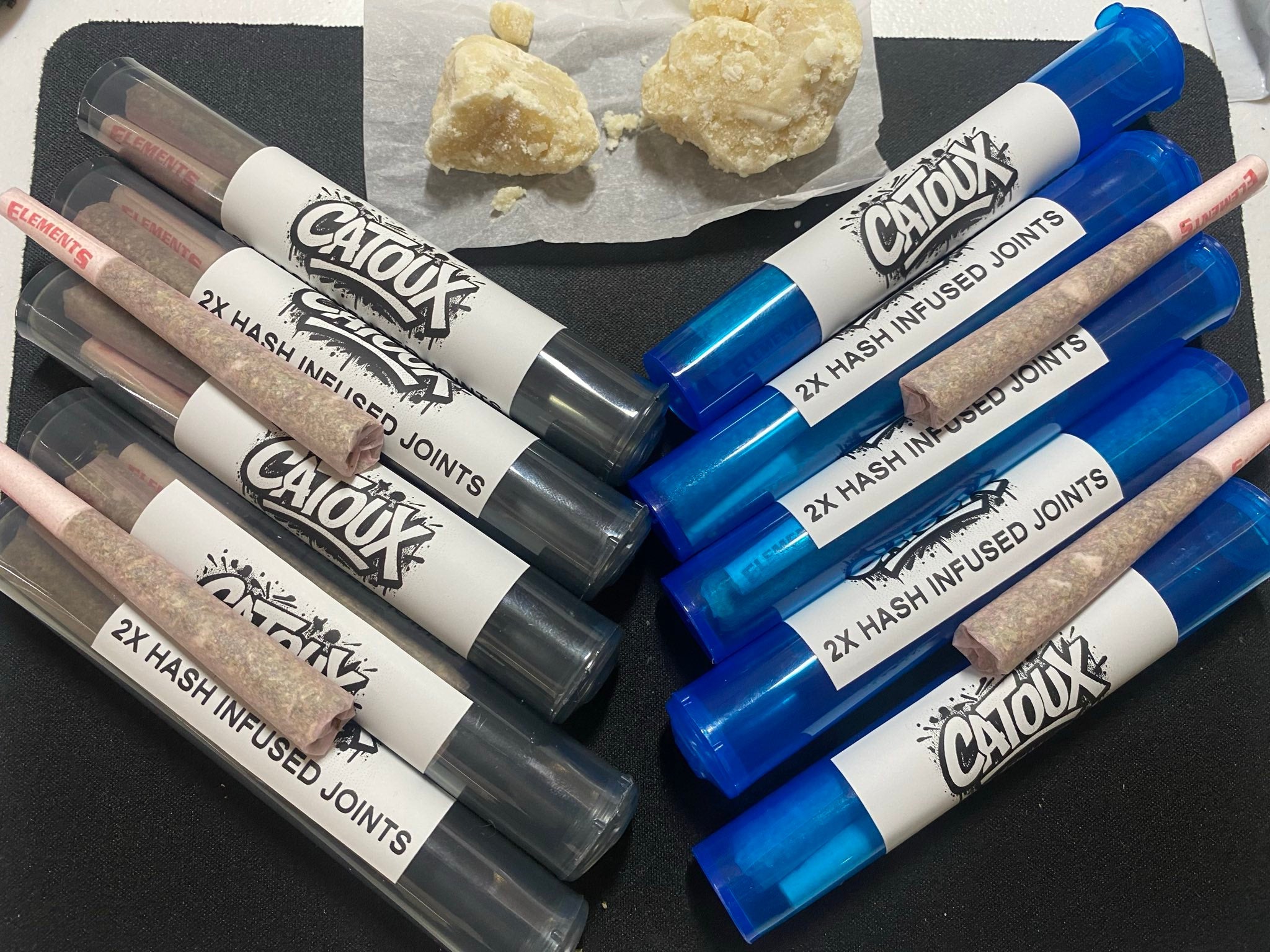 Catoux Premium Hash Infused Pre-rolls